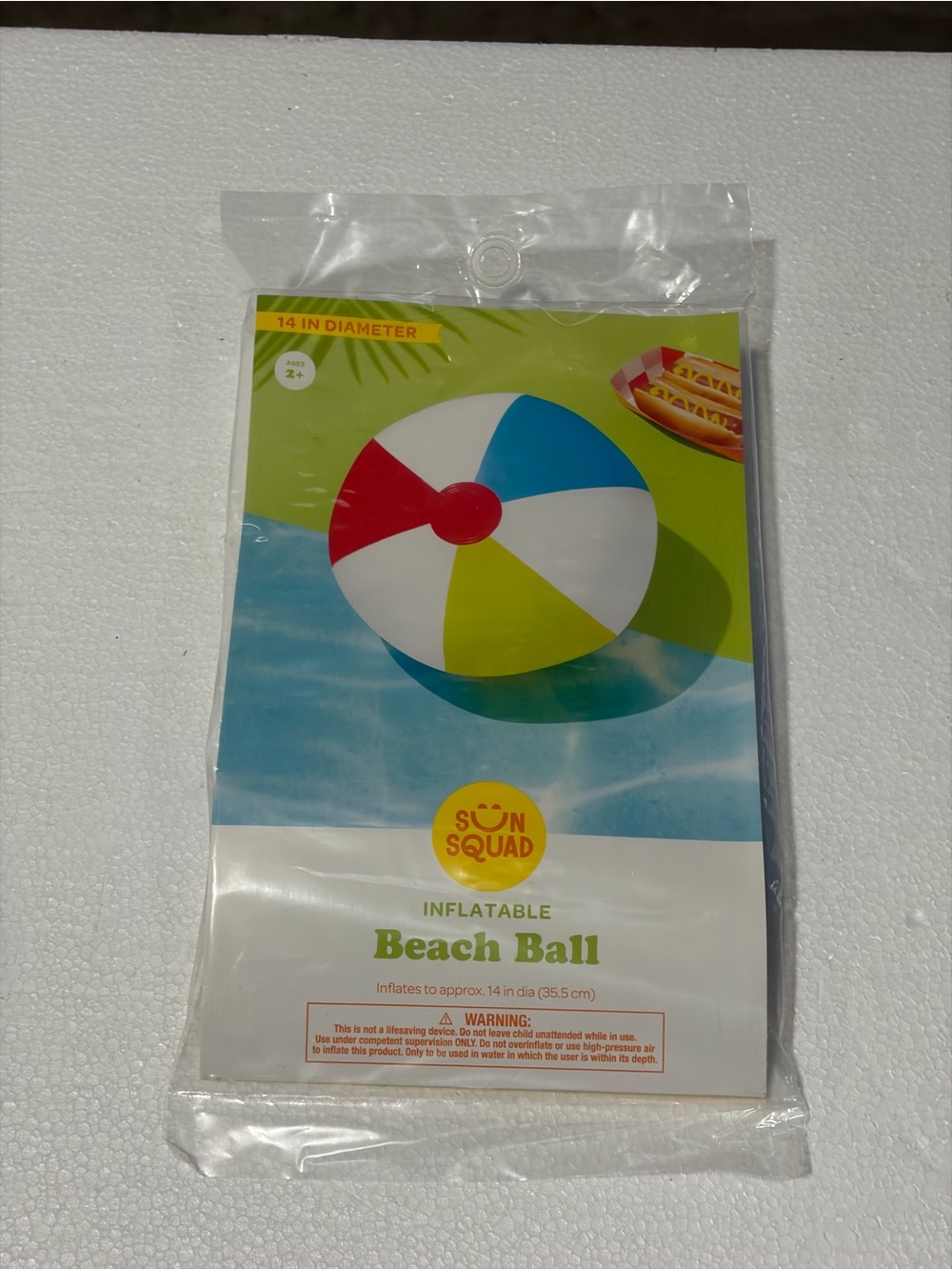 Kids Inflatable Beach Ball - Multicolor